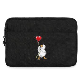Ballon canard - Sacoche pour ordinateur portable 13 pouces - noir - Devant