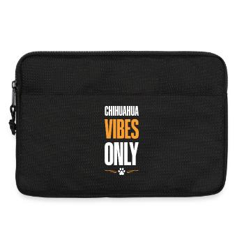 Chihuahua Vibes Only - Laptoptasche 13" - Schwarz - Vorne