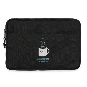 Nichts Ist Wichtig Nihilismus Absurder Humor - Laptoptasche 13" - Schwarz - Vorne