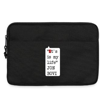 It's is my life – lustiger falscher Spruch-Design - Laptoptasche 13" - Schwarz - Vorne