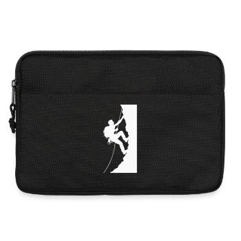 Bergsteiger - Laptoptasche 13" - Schwarz - Vorne