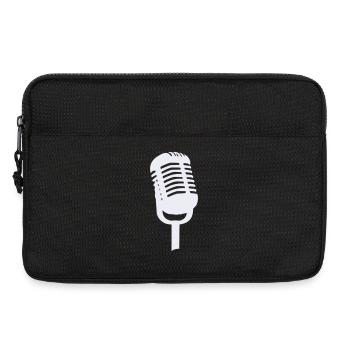 Mikrofon - Laptoptasche 13" - Schwarz - Vorne