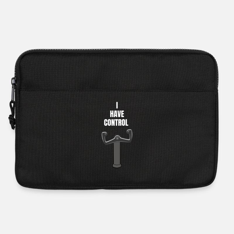 Pilot Flugzeug fliegen - I HAVE CONTROL - Laptoptasche 13" - Schwarz