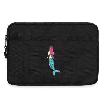 Sirène impressionniste - Sacoche pour ordinateur portable 13 pouces - noir - Devant