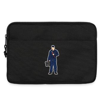 Plumber Boy - Laptop bag 13" - black - Front
