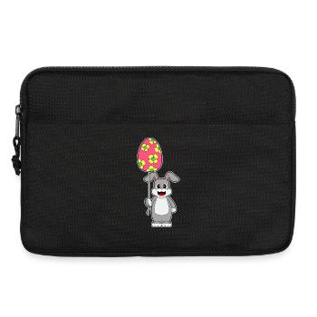 Ballon de Pâques Lapin - Sacoche pour ordinateur portable 13 pouces - noir - Devant