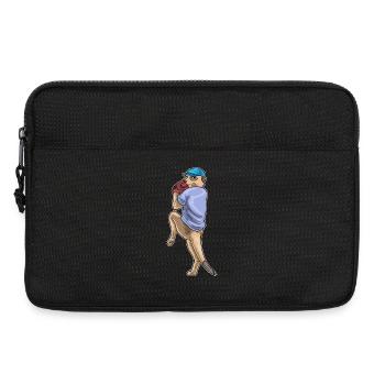 Meerkat Baseball Gant de baseball - Sacoche pour ordinateur portable 13 pouces - noir - Devant
