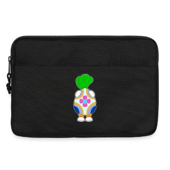 Karotte Ostern Osterei - Laptoptasche 13" - Schwarz - Vorne
