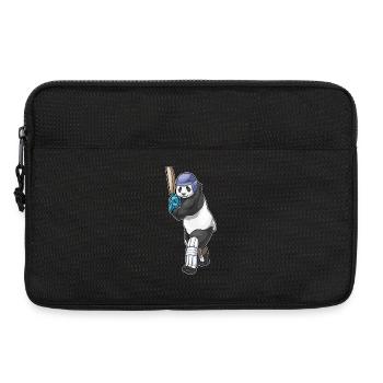 Panda Cricket Cricket Bats - Laptop bag 13" - black - Front