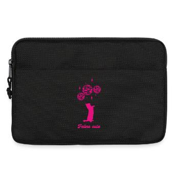 Cute feline - Laptop bag 13" - black - Front