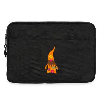 Gnome ugly Christmas Hawaii hippie cool beard fun - Laptop bag 13" - black - Front
