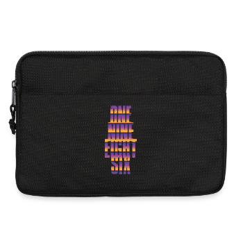 Millésime 1986 - Sacoche pour ordinateur portable 13 pouces - noir - Devant