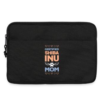 Zertifizierte Shiba Inu Mama - Laptoptasche 13" - Schwarz - Vorne