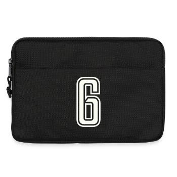 6 - Sacoche pour ordinateur portable 13 pouces - noir - Devant