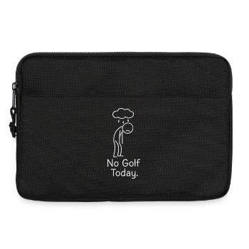 No Golf Today Golfspieler Geschenkidee Golfer - Laptoptasche 13" - Schwarz - Vorne