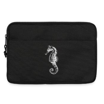 Seahorse Silhouette Black - Laptop bag 13" - black - Front