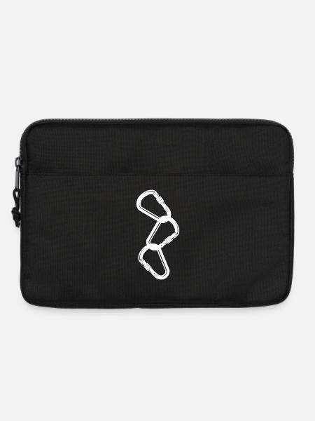klettern bouldern felsklettern berge Bergsport - Laptoptasche 13" - Schwarz