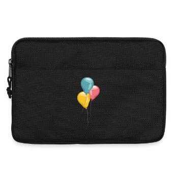 luftballon balloon symbol Logo colors Farben - Laptoptasche 13" - Schwarz - Vorne
