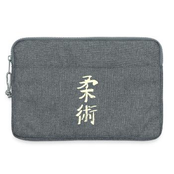 Jiujitsu - Japanese - Laptop bag 13" - heather grey - Front