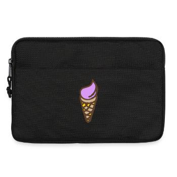 Eis - Softeis - Laptoptasche 13" - Schwarz - Vorne