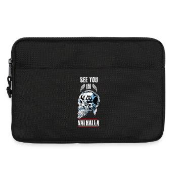 See you in Valhalla Viking Blood Odin Raben - Laptoptasche 13" - Schwarz - Vorne