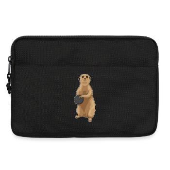 Meerkat Bowling Bowling ball - Laptop bag 13" - black - Front
