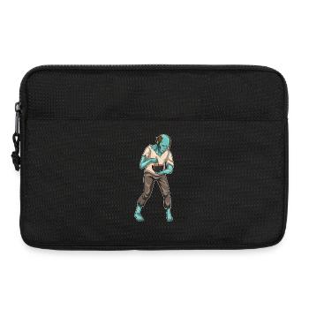 Zombie Halloween Ramen - Laptop bag 13" - black - Front