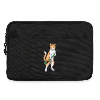 Hockey sur gazon Cat Stick de hockey sur gazon - Sacoche pour ordinateur portable 13 pouces - noir - Devant