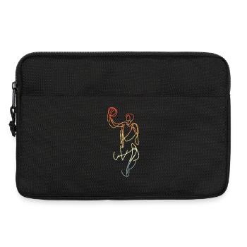 Look vintage de basket-ball - Sacoche pour ordinateur portable 13 pouces - noir - Devant