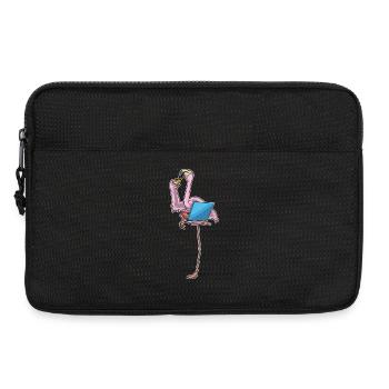 Flamingo Pizza - Laptoptasche 13" - Schwarz - Vorne