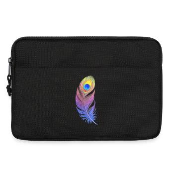 Rainbow Feather: Style and Creativity on Your T-Sh - Laptop bag 13" - black - Front