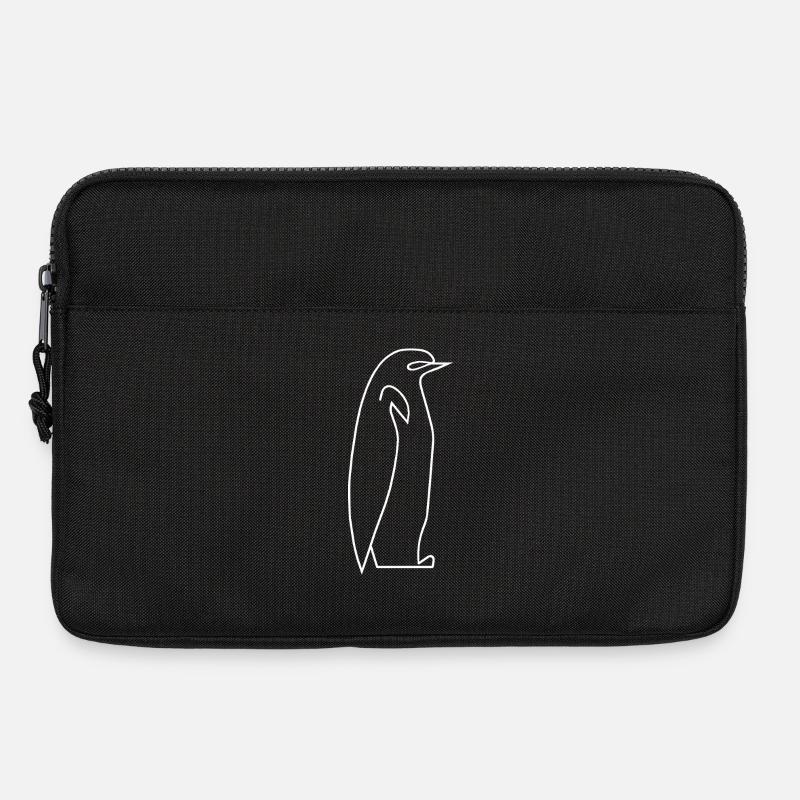 Pinguin - Laptoptasche 13" - Schwarz