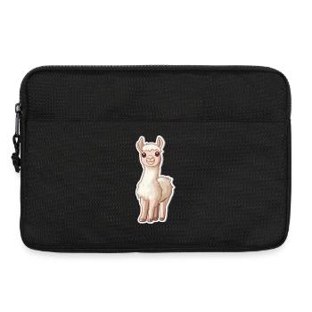 Lama Alpaga Lama Lama Cadeau Animal - Sacoche pour ordinateur portable 13 pouces - noir - Devant