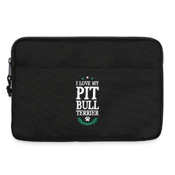 PIT_BULL_TERRIER - Sacoche pour ordinateur portable 13 pouces - noir - Devant