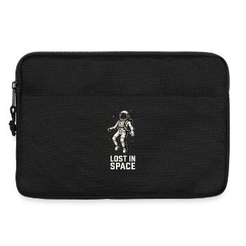 Astronaute perdu dans l’espace – Weltraum Retro Design - Sacoche pour ordinateur portable 13 pouces - noir - Devant