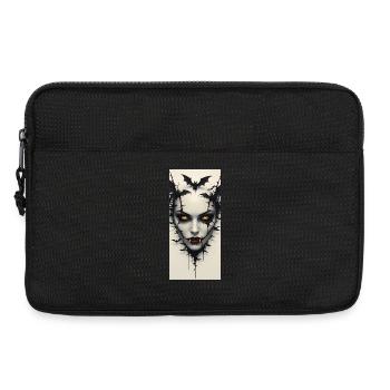Vampire Woman - Laptop bag 13" - black - Front