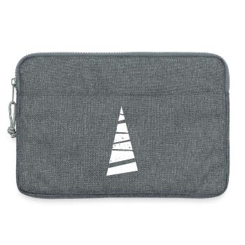 Christmas Tree - Weihnachtsbaum - Weihnachten - Laptop bag 13" - heather grey - Front
