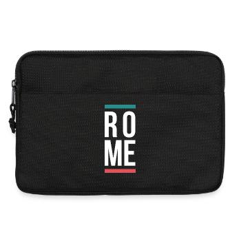Rome City Bold Typography-Design - Laptoptasche 13" - Schwarz - Vorne