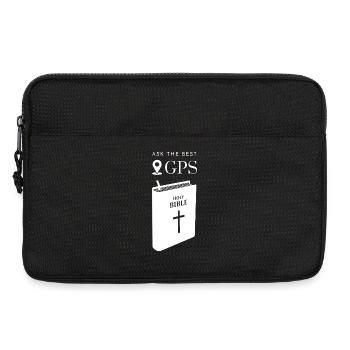 The best navigation system is the Bible (white) - Laptop bag 13" - black - Front
