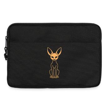 Fennek - Laptoptasche 13" - Schwarz - Vorne