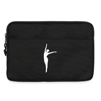 Tanz tanzen - Laptoptasche 13" - Schwarz - Vorne