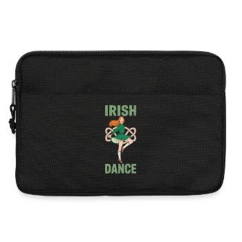 Danse irlandaise Danse Cadeau de danseur irlandais - Sacoche pour ordinateur portable 13 pouces - noir - Devant