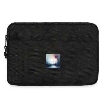 Flançaille Brume Crépuscule - Laptop bag 13" - black - Front