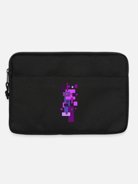 Bauklötze Architektur Muster - Laptoptasche 13" - Schwarz
