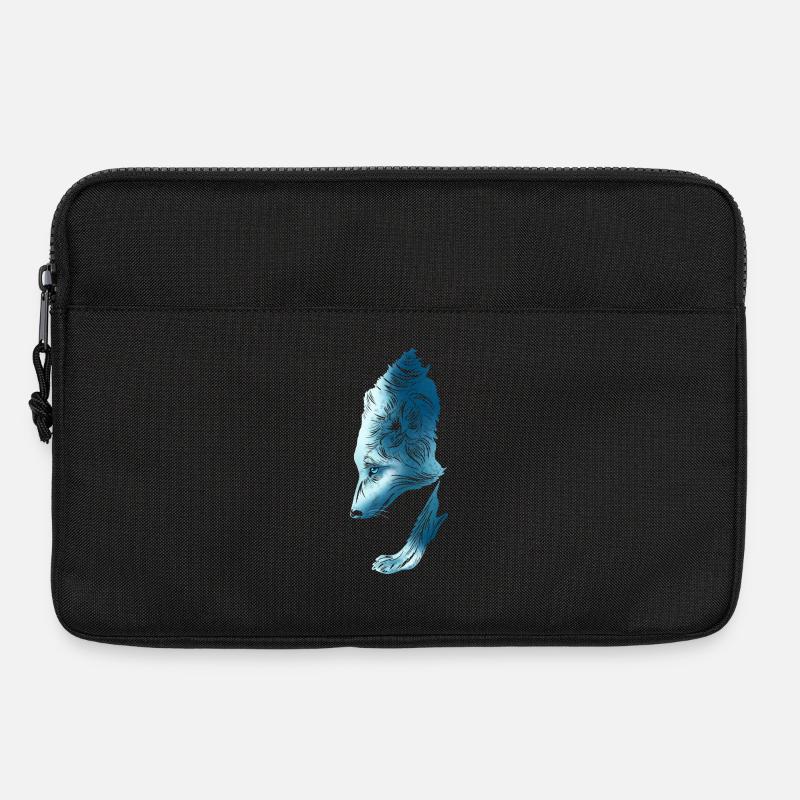 Wolf - Laptop bag 13" - black