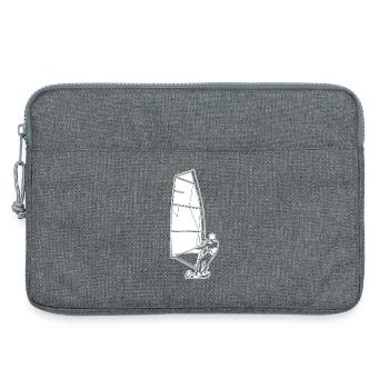 Windsurfers - Laptop bag 13" - heather grey - Front
