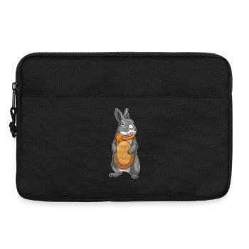 Osterhase Ostern Osterei  - Laptoptasche 13" - Schwarz - Vorne