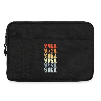 Yoga Vintage Look - Laptop bag 13" - black - Front