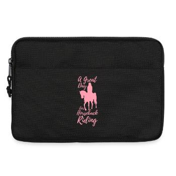 Fille Rider - Sacoche pour ordinateur portable 13 pouces - noir - Devant