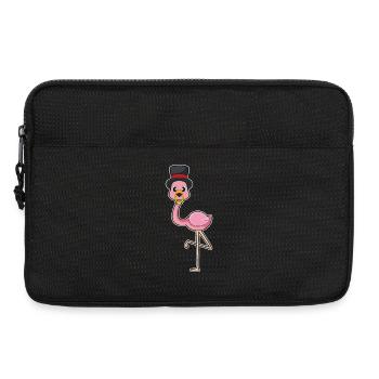 Flamingo Groom Wedding Ring Wedding - Laptop bag 13" - black - Front